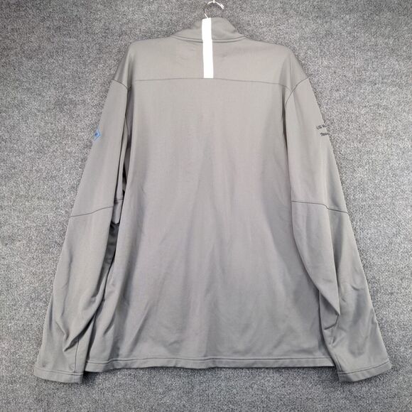Under Armour Roche Quarter Zip Jacket Mens XL Long Sleeve Gray Loose Polyester - Picture 5 of 16